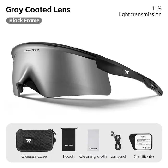 Lunettes de cyclisme WEST BIKING Aero Beak Man, lunettes de sport, lunettes de vélo de route, lunett