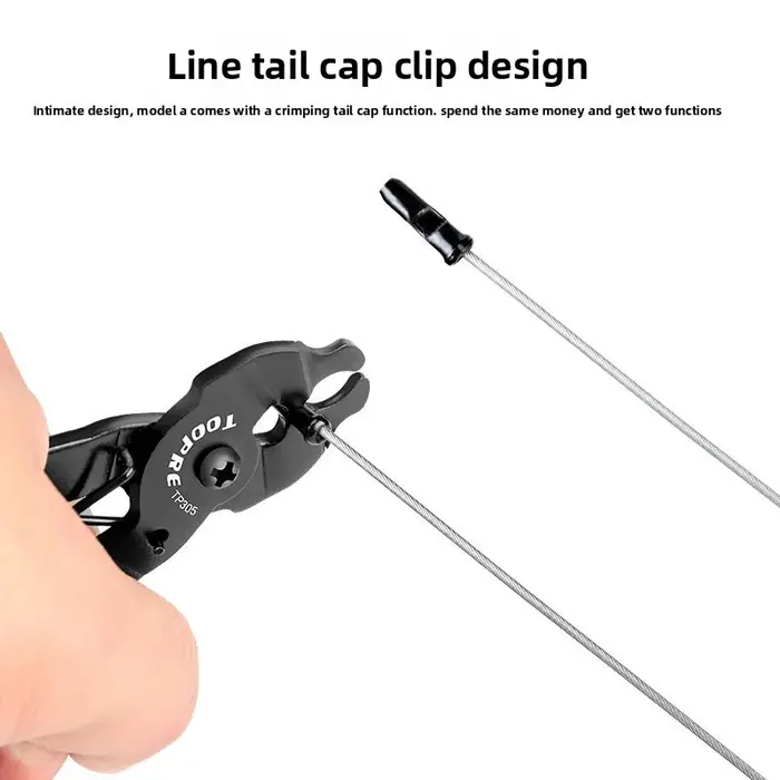 Outil de réparation de chaîne de vélo pour maillons à dégagement rapide et serrage bouton magique pour VTT et route en noir ou blanc