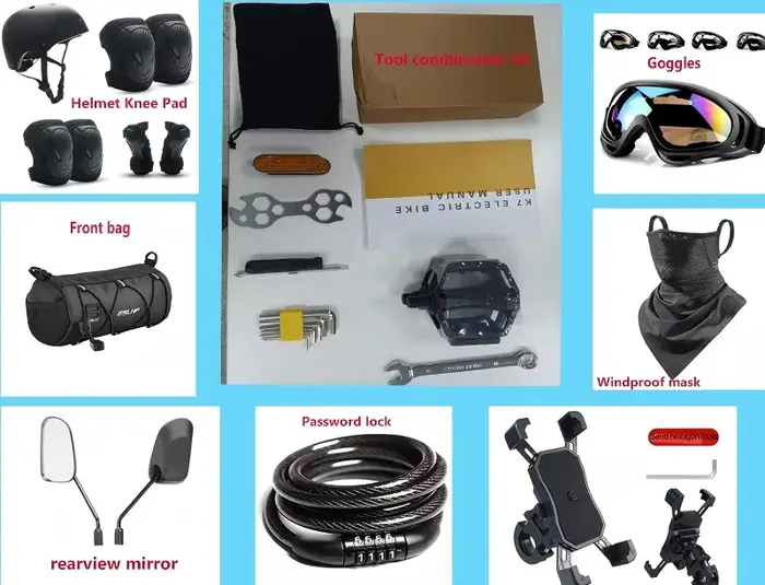 Moto électrique K7 Ebike 3000W 40AH