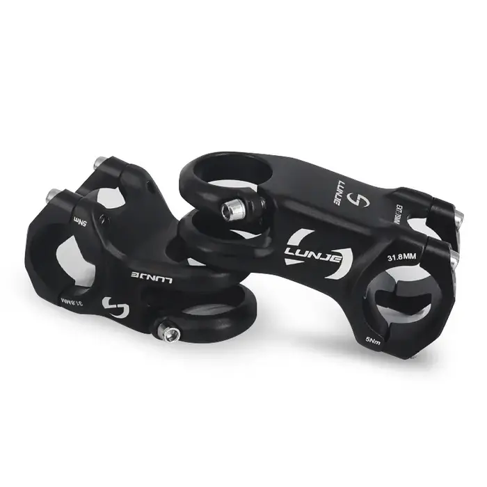 LUNJE 31 8 tige de VTT-15 degrés en alliage d'aluminium forgé