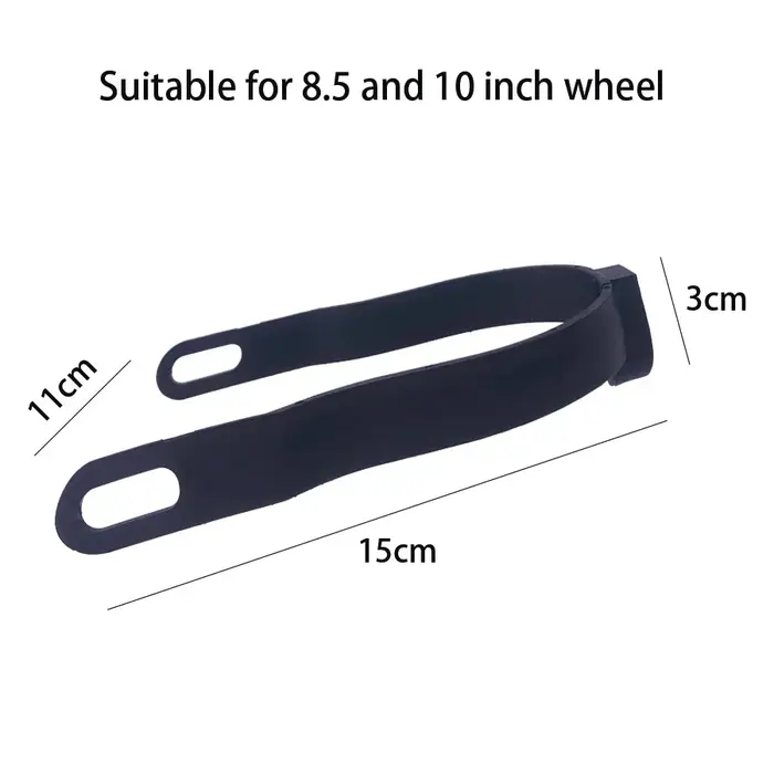 Support de garde-boue antichoc en nylon haute densité pour scooter électrique Xiaomi M365 Pro roues 8.5 10 pouces noir blanc rouge confort de conduite