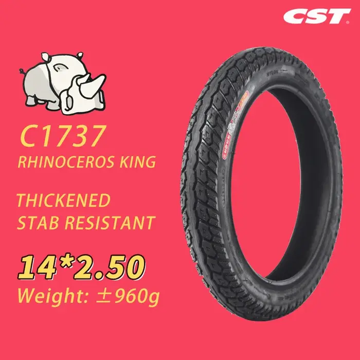 CST 14X2.125 14X2.50 16X2.125 16x2.50 16x3.0 18X2.125 pneu 14 pouces