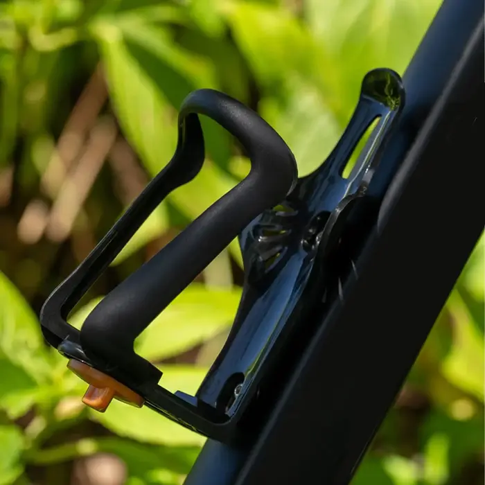 Porte-bouteille réglable pour vélo de montagne et vélo de route noir robuste sans perçage pour bouteille d'eau accessoire cyclisme robuste
