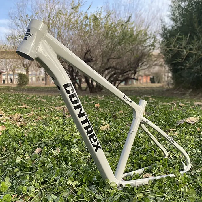Cadre de vélo de montagne de 27.5 pouces 29 pouces, adapté au cône de frein à disque/tuyau de direction droit, pièces de cyclisme en alliage d'aluminium 6061 O.L.D135mm