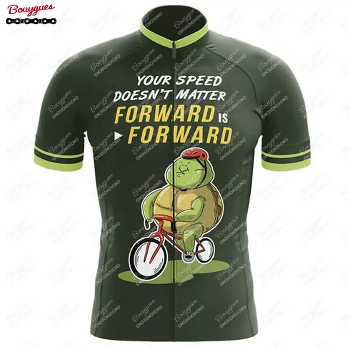 Maillot d'équipe de cyclisme à manches courtes pour hommes