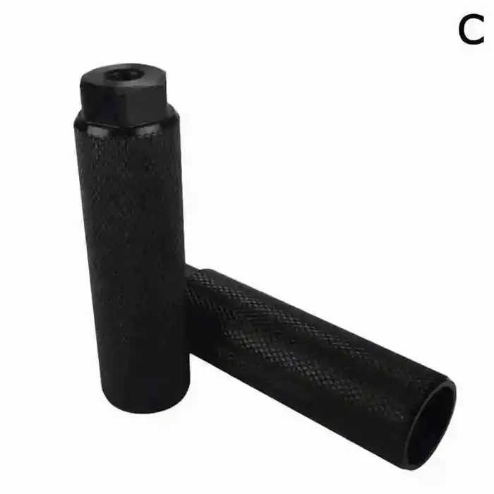 1 paire de repose-pieds antidérapants pour vélo vtt, pédale d'essieu en alliage d'aluminium, repose-
