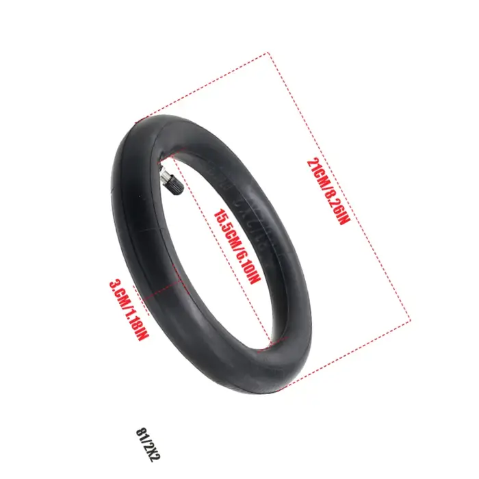 Ensemble de chambre à air et de pneu extérieur de haute qualité 50/75-6.1 pour l'entretien des scooters électriques