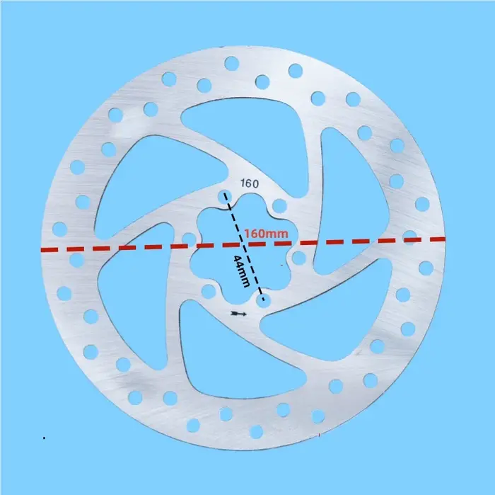 Rotor de frein à disque de vélo 120 140 160mm