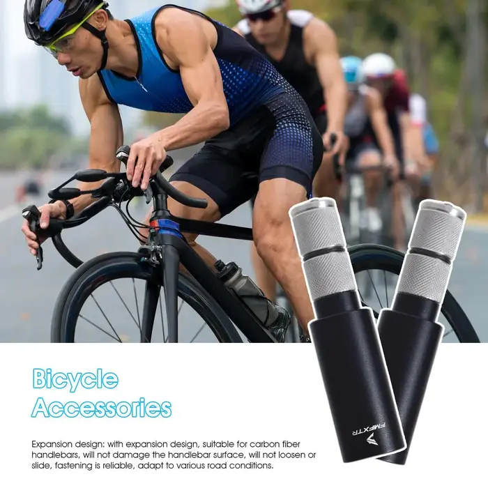 1 paire d'extensions de guidon de vélo