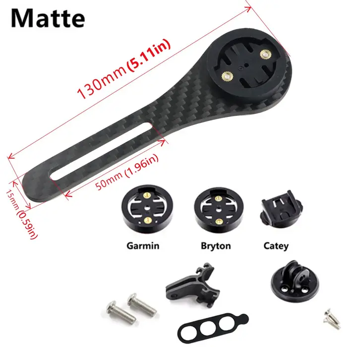 Support de montage de compteur de vitesse de chronomètre d'ordinateur de vélo de route de vélo de Fi