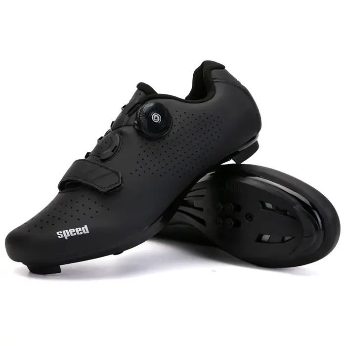 Chaussures de cyclisme vélo de route hommes course vitesse