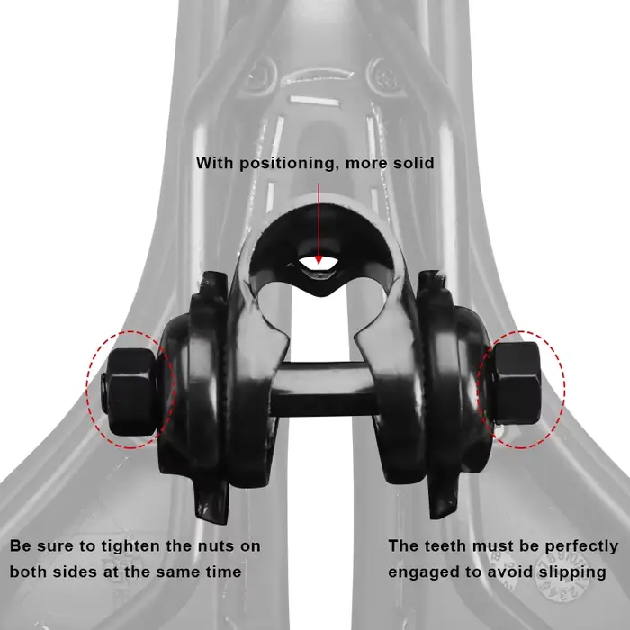 Pince de fixation de Conversion de selle de vélo