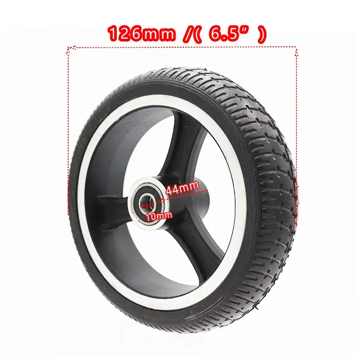 Roue pleine anti-explosion 165x45