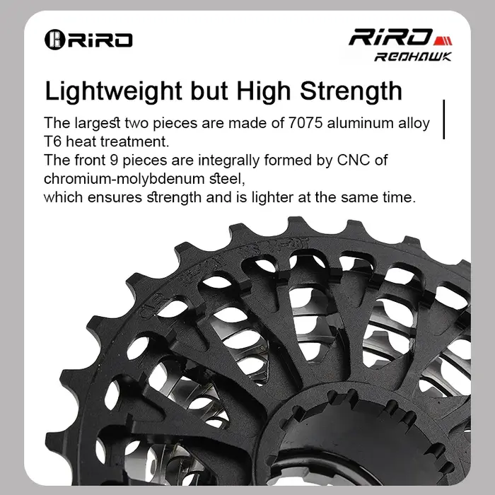 RIRO vélo de route roue libre Ultra-légère 11/12S-28-34T
