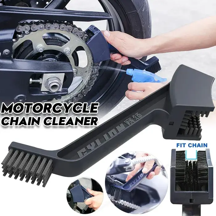 Brosse de nettoyage pour moto