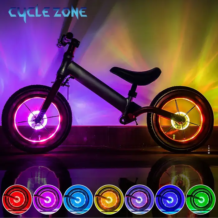 Feu de roue de vélo LED