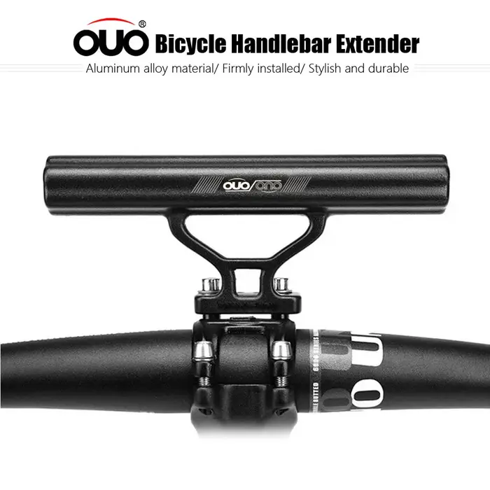 OUO support d'extension de guidon de vélo ultraléger en alliage d'aluminium, accessoire de cyclisme