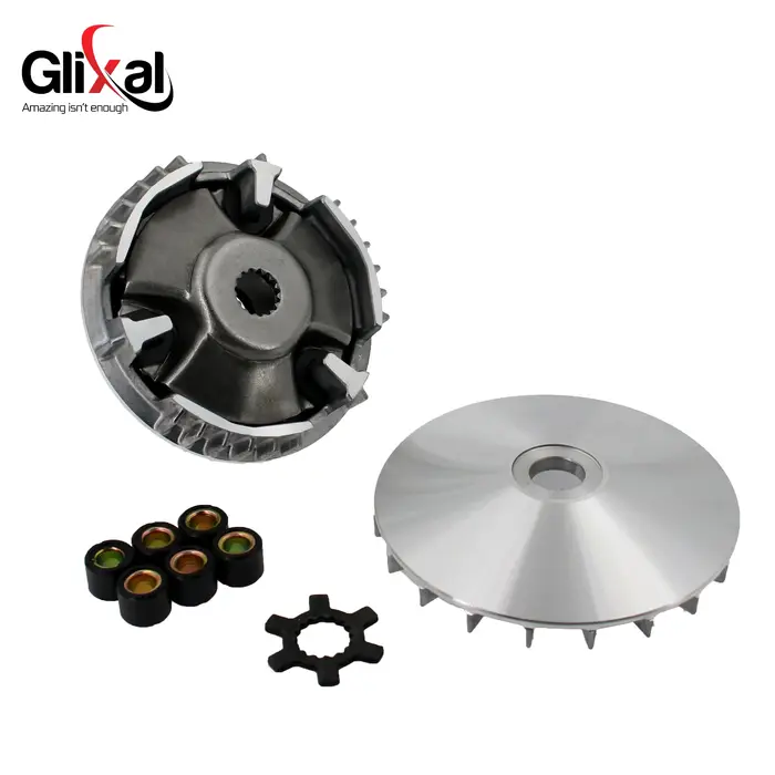 Kit variateur Glixal avec poids à rouleaux 7g pour scooter moteur BWS 100