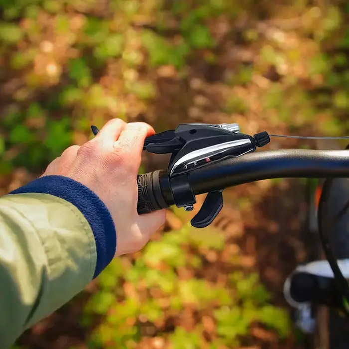 Manettes de dérailleur 3x9 vitesses pour VTT avec levier de frein et câble de changement de vitesse