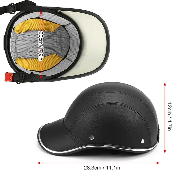 Casque de véloMoto MotocrossBicycle électriqueCasque de sécurité en cuir ABSCasque de sécurité de vé