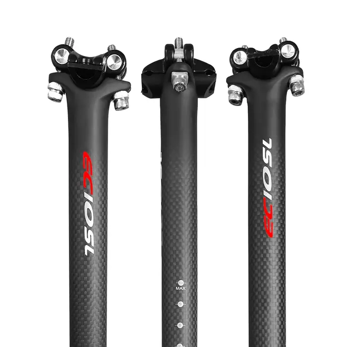 Tige de dégager en carbone pour vélo de route et de montagne