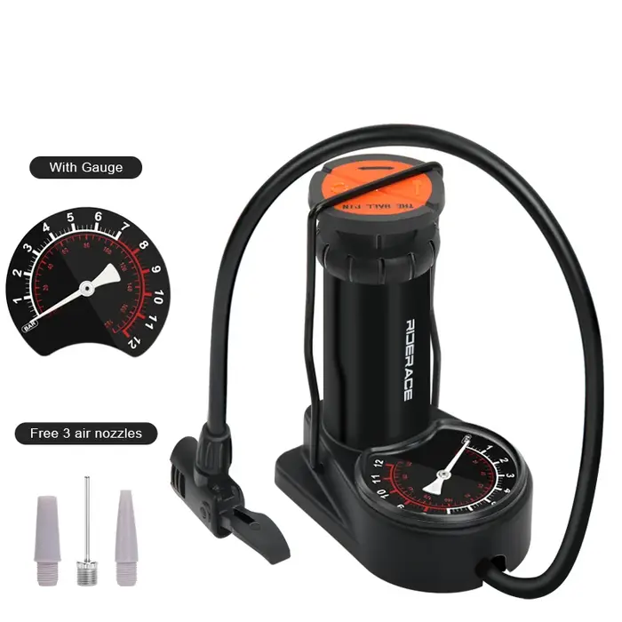 Pompe à vélo haute pression pour VTT et vélo de route