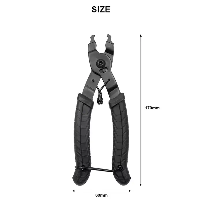 Pince à boucle de chaîne à maillons de vélo