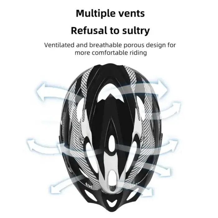 Casque de vélo Bergame en fibre de carbone pour adultes