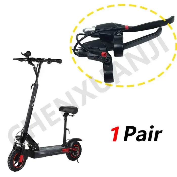 Leviers de frein et d'embrayage en alliage d'aluminium pour scooter électrique