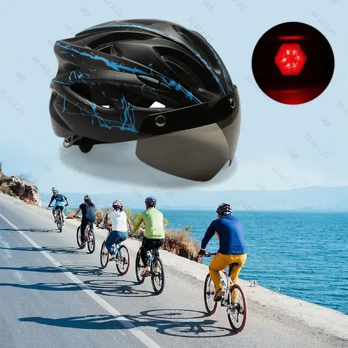 Casque de vélo anti-collision