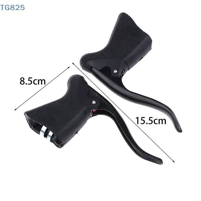 【AN】【AN】Leviers de frein de vélo antidérapants en aluminium