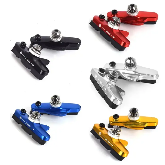 Plaquettes de frein en caoutchouc durables pour vélo de montagne V-Brake MTB