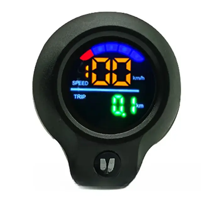 Compteur de vitesse pour trottinette électrique 3/4/6 broches 48V LCD – Affichage numérique du kilom