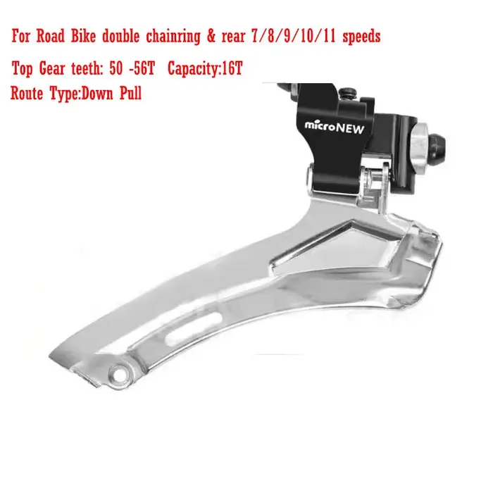 Dérailleur avant de vélo de route 7 8 9 10 11 vitesses, fixation par brasage ou pince 31.8mm 34.9mm,