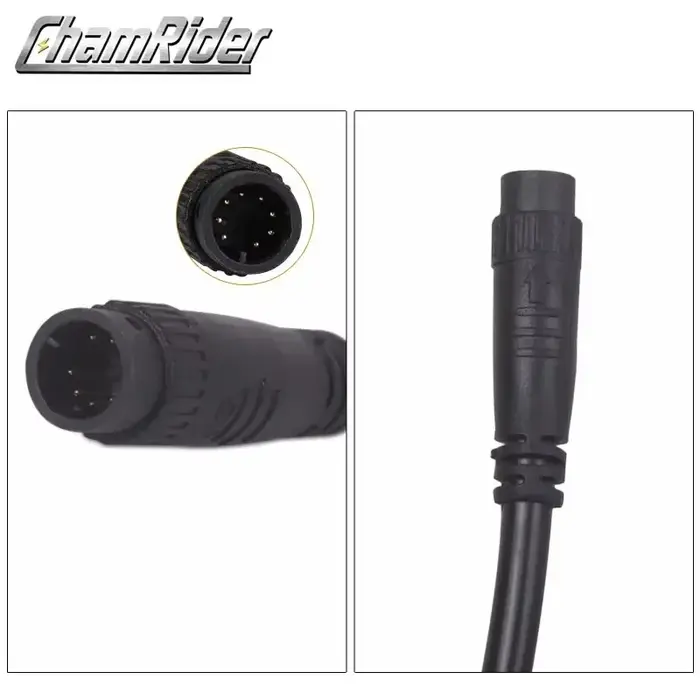 Julet 1 à 4 faisceau de câbles câble principal fil étanche pour vélo électrique accélérateur LCD frein connecteur étanche