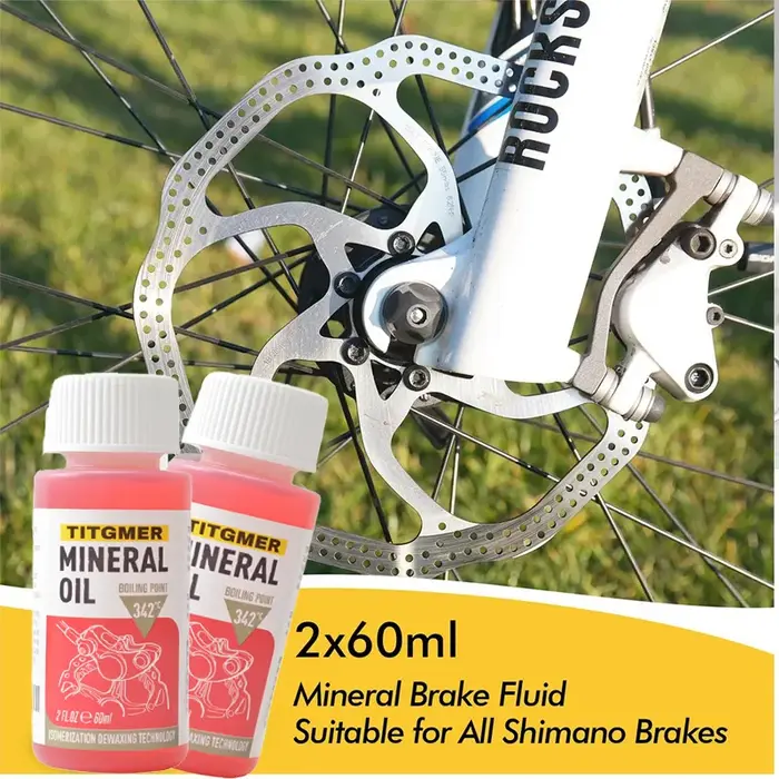 1/2/3/4/5/6PC 60ML frein de vélo système d'huile minérale fluide cyclisme VTT liquide