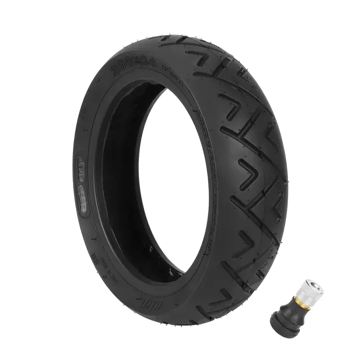 Pneu tubeless Ulip City Road 250*64 pour trottinette électrique Xiaomi 4 Ultra 4 Lite 10 pouces 250x64