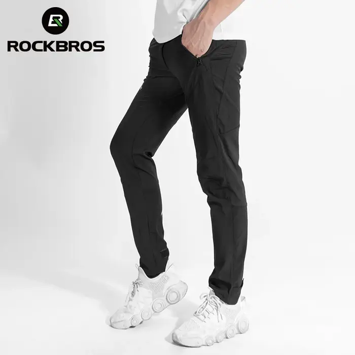 ROCKBROS-Pantalon de cyclisme respirant à séchage rapide, pour vélo de route et VTT, printemps été