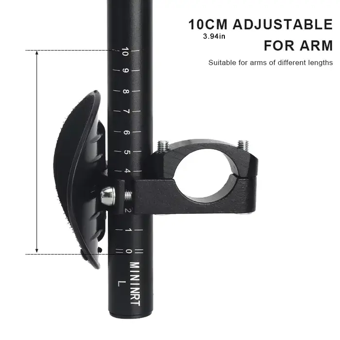 Guidon de vélo TT en alliage d'aluminium