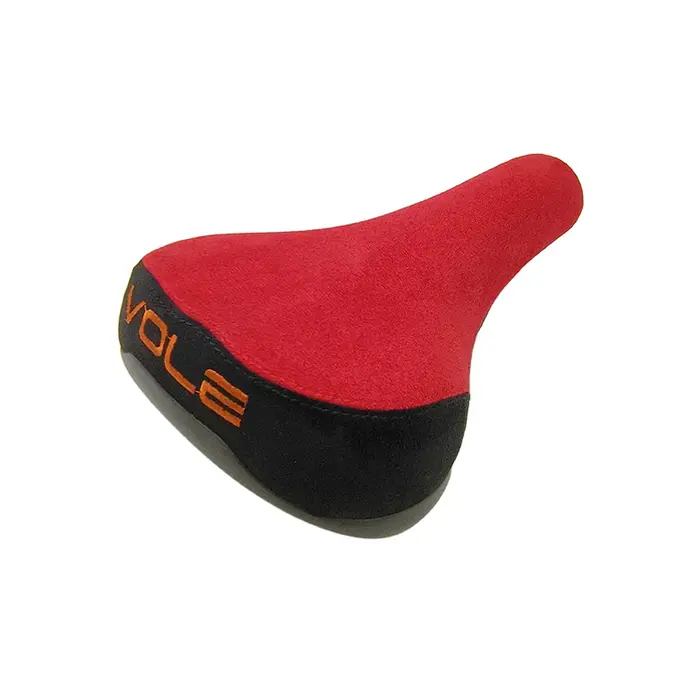 Selle de vélo VOLE VSD47 BMX Velvet, rail en acier chromoly, mousse haute densité, 260×160mm, 365g,