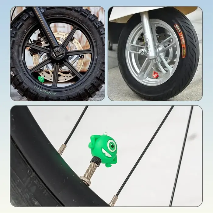 1 pièce / 8 pièces Bouchon de valve universel pour vélo