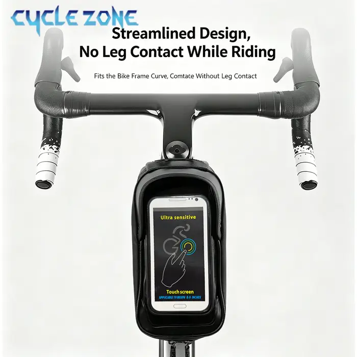 Sacoche de cadre de vélo pour tube supérieur