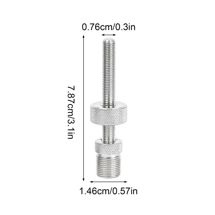 Outil de manivelle de pédalier de vélo avec tige de fixation anti-chute, outil de vélo pour garage, atelier, maison, sentier, parc, route, course, tour