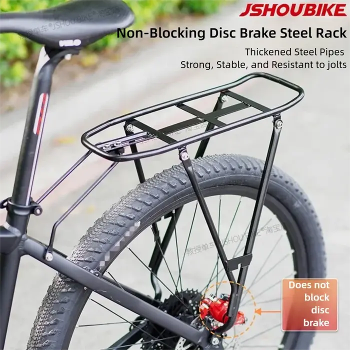 JSHOUBIKE acier vélo support arrière vtt