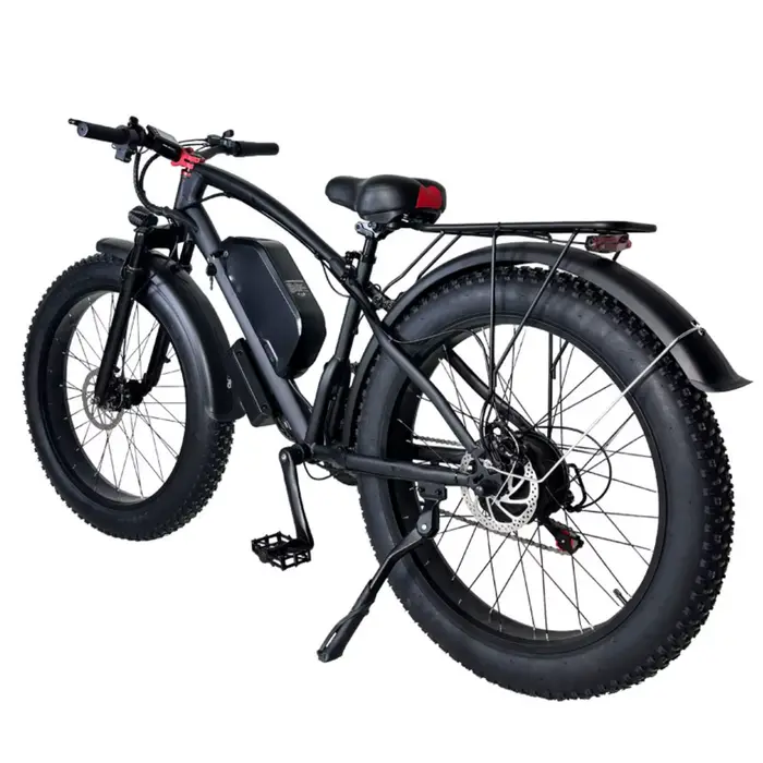 Vélo électrique à deux roues de 26 pouces, 25 km/h, utilisé pour les trajets quotidiens, batterie non incluse
