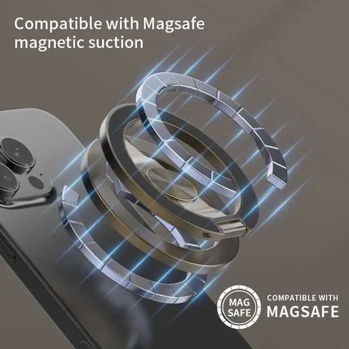 Support de téléphone MagSafe double face 2025 pour iPhone 14/15/16