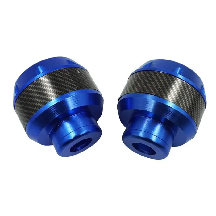 Kit de protection antichute bleu pour trottinette électrique, avec protection de fourche et de cadre de roue avant pour véhicules électriques