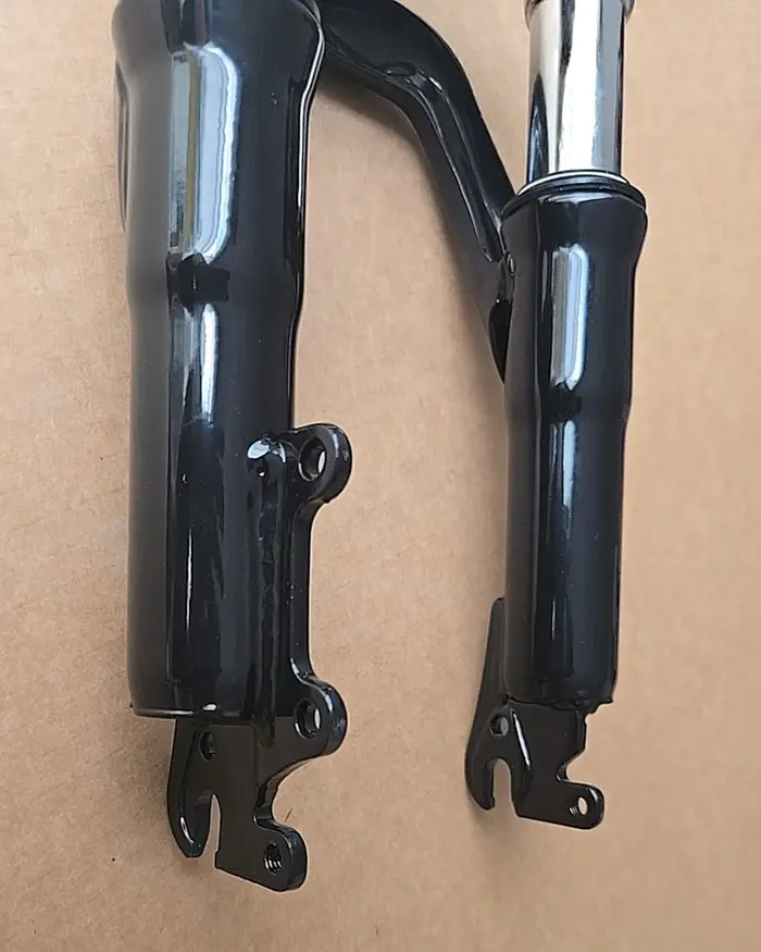 Fourche à ressort de Suspension de frein à disque de vélo électrique et de vélo de 14 pouces