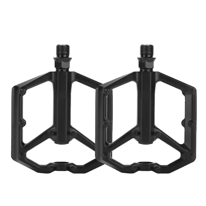 1 paire de pédales de vélo en aluminium, vélos de route et de montagne, pédales plates, roulement, d