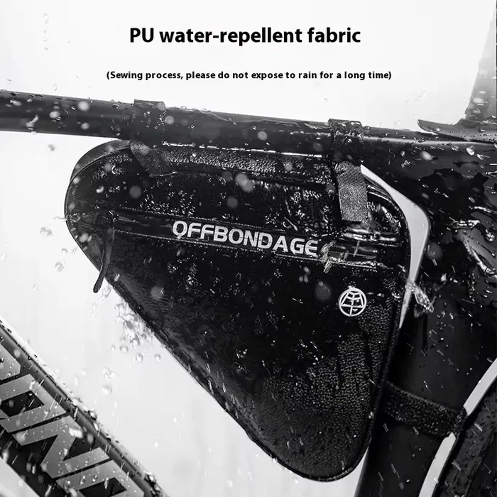 OFFBONDAGE 1.5LB Sac de vélo triangulaire pour tube